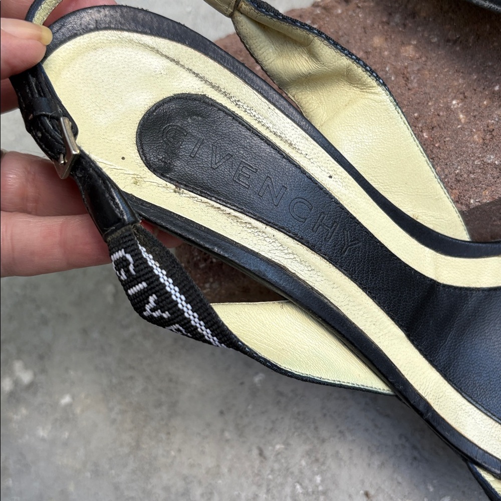 Vintage Givenchy Monogram Slingbacks - image 6